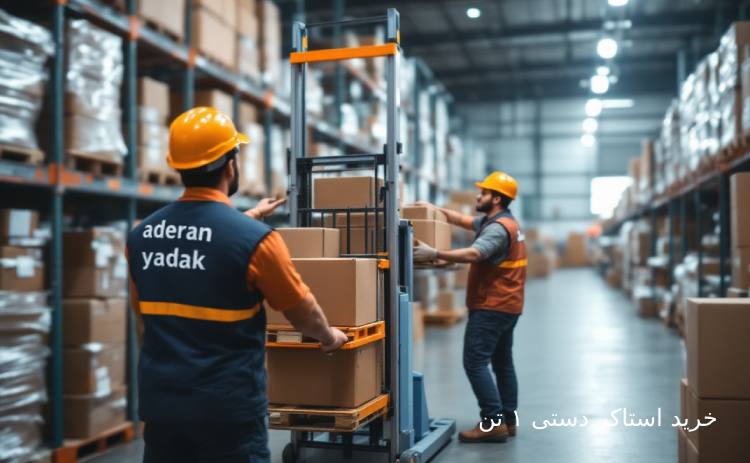 خرید استاکر دستی ۱ تن